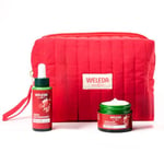 WELEDA - TROUSSE VISAGE GRENADE MACA - Crème de Jour + Sérum raffermissant - Soin anti-âge raffermissant pour les femmes dès 40 ans - Réduit les rides et raffermit - NATRUE* - Vegan*** - 40+30 ml