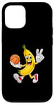 Coque pour iPhone 14 Pro Basket Banane Cool Amateur Basketball Basketball