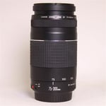 Canon Used EF 75-300mm f/4.0-5.6 Non USM MK III Telephoto Zoom Lens