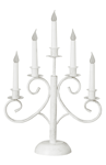 Pixie Design - Ljusstake Smide - Adventsljusstake - Vit