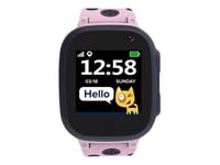 Canyon Kids Sandy Kw-34 - Smart Ur Med Rem - Silikon - Skjerm 1,44" - 32 Mb - Bluetooth - 0,08 Megapiksler Kamera - 42 G - Grå/Rosa