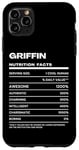 iPhone 11 Pro Max Griffin Nutrition Facts Name Funny Case