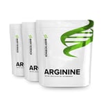 3 x Arginin - 200 g - Body Science Arginine – Blanda egen PWO, Arginine HCL