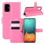 Classic Samsung Galaxy A71 fodral - Rosa