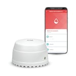 Garza - Détecteur d'eau WiFi Intelligent pour fuites, inondations avec Notifications en Temps réel Via Application, Alarme sonore 55 DB, Installation Non requise