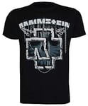 Rammstein T-Shirt in Ketten, S, Produit Officiel du Groupe