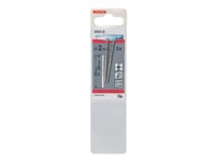 Bosch Hss-G - Borr - Spiralborr - 2 Delar - Cylindrical - Längd: 49 Mm