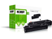 Kmp Tonere Erstatter Hp Hp 201X (Cf400x) Kompatibel Pakke Med 2 Stk. Sort 2800 Sider H-T215dx 2536,3021