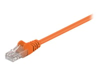 Goobay - Koblingskabel - Rj-45 (Hann) Til Rj-45 (Hann) - 7.5 M - Utp - Cat 5E - Formstøpt, Uten Hindringer - Oransje