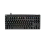 Clavier gaming filaire Azerty Logitech PRO X TKL Rapid sans pavé numérique Noir