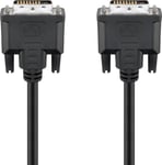 Goobay DVI-D Full HD-kabel Dual Link, Nickel DVI-D-kontakt Dual Link (24 + 1 pin) > DVI-D-kontakt Dual Link (24 + 1 pin), 1.8 m