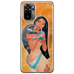 ERT GROUP Coque de téléphone Portable pour Xiaomi REDMI Note 10/ 10S Original et sous Licence Officielle Disney Motif Pocahontas and Meeko 001 adapté à la Forme du téléphone Portable, Coque en TPU