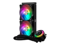 Cooler Master MasterLiquid ML240R RGB - Système de refroidissement liquide de processeur - (pour : LGA775, LGA1156, AM2, AM2+, LGA1366, AM3, LGA1155, AM3+, LGA2011, FM1, FM2, LGA1150, FM2+...