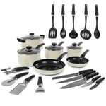 Morphy Richards 970052 Piece Pan Set with Utensils