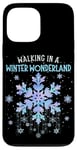 iPhone 13 Pro Max Walking In A Winter Wonderland Tie Dye Snowflake Christmas Case