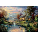 XYDXDY Jigsaw Puzzle 4000 Pieces Of The Most Beautiful Paradise Recyclable Materials And High Definition Printed Jigsaw Puzzle Family Game Gifts For Lovers Or Friends