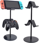 Support Universel Pour Manette De Jeu, Support De Manette De Jeu Et Support De Casque, Support Manette Pour Ps5/Ps4/Xbox Series/One X/S/Nintendo Switch/Manette, 2 Couches, Noir