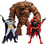 McFarlane DC MULTIVERSE MULTIPACK - CLAYFACE AND BATWOMAN AND BATMAN (REBIRTH)(GOLD LABEL)