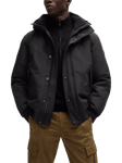 BOSS Short Parka Jacket, Black