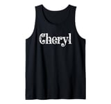 Cheryl Name Custom Flower Personalized Botanical Women Tank Top