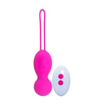 Loving Joy Remote Controlled Vibrating Kegel Balls Love Egg Pelvic Exerciser