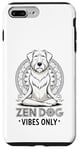 Coque pour iPhone 7 Plus/8 Plus Zen Méditant Mandala Mindfulness Chien