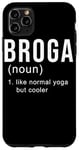 iPhone 11 Pro Max Broga yoga for real Men matching bros Namaste Boys Bromance Case