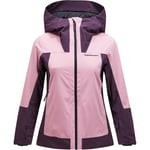 Peak Performance Rider Tech Isolert Skijakke Dame - Lilla/Rosa - str. XL