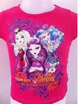 Tee-Shirt Ever After High Manches Courtes 100% Coton - Neuf - De 3 À 8 Ans