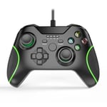 Noir - Manette filaire USB pour Xbox One, manette de jeu pour Xbox One, série X, S, PC, PS3, Joysitck avec to