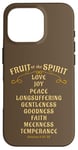 iPhone 16 Pro Fruit of the Spirit Love Joy Peace Longsuffering King James Case