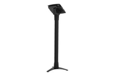 Compulocks iPad 10.2" Space Enclosure Portable Floor Stand kiosk - Anti-Theft - for tablet - sort