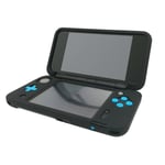 Housse étui protection silicone pour Nintendo NEW 2 DS XL (NEW 2DS LL) - Anti choc / rayures - Noir