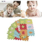 Wyctin - Hofuton 36 Doux Mousse eva Sécurité Tapis De Jeu Apprentissage Animaux Puzzle pour Bébé Enfants