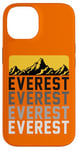 Coque pour iPhone 14 High Peak Everest Mountain Expedition Cool Hiking Outfit