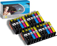 Cartouche D'Impression Multipack (Pack De 20) ¿ Compatibles Avec Canon Pixma Ts5050, 571, 570 ¿ Haute Qualité ¿ Cartouche D'Encre Pour L' Imprimante Canon Pixma[Q2091]