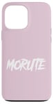 Coque pour iPhone 13 Pro Max Morute Aesthetic Poupée effrayante + Mignon Horreur Goth Dents