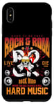 iPhone XS Max Rock and Roll Graphic Tees - I Love Rock N' Roll Designs Case