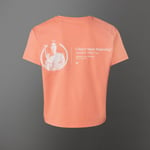 Star Wars Princess Leia Women's Cropped T-Shirt - Coral - M - Coral