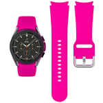 (Barbie) Ranneke Samsung Galaxy Watch 4 Classic 46mm 42mm Älykello Silicone Ridge Sport Rannekoru Galaxy Watch 4 44mm 40mm Ranneke - Kellon rannekkeet