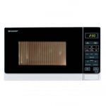 Sharp R272WM 20 Litre Solo Microwave - White