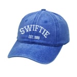 Taylor Swift cap 1989 broderhatt Retro bomullsmössa Unisex från fans navy blue