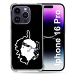 Coque Renforcée pour Apple Iphone 16 Pro Voyage Corse Noir