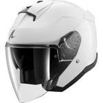 SHARK, Casque Moto Jet SKWAL Jet Blank Pearly White W05, S