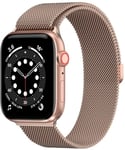 SwitchEasy Mesh Stainless Steel Loop (Watch 42/41/40/38mm) - Roséguld