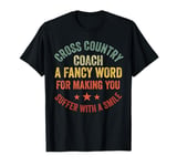 Cross Country Coach Appreciation Running Coach Men Women T-Shirt