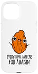 Coque pour iPhone 15 Tout se passe pour un jeu de mots amusant aux raisins secs