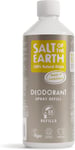 Natural Deodorant Spray Refill by Salt of the Earth, Amber & Sandalwood - Vegan