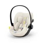 CYBEX Gold Cloud G i-Size Plus infant car seat, Incl. newborn insert, From birth to approx. 24 months, For children from 40 cm to 87 cm, Max. 13 kg, Seashell Beige