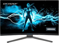 Erazer Spectator X10,Écran Incurvé 27 Pouces-Va Qhd,2560 X 1440 Pixels,165Hz,1Ms,Format Large 16:9,Confort Visuel Et Expérience Immersive,Affichage Lcd,Hauteur Ajustable,Md21506